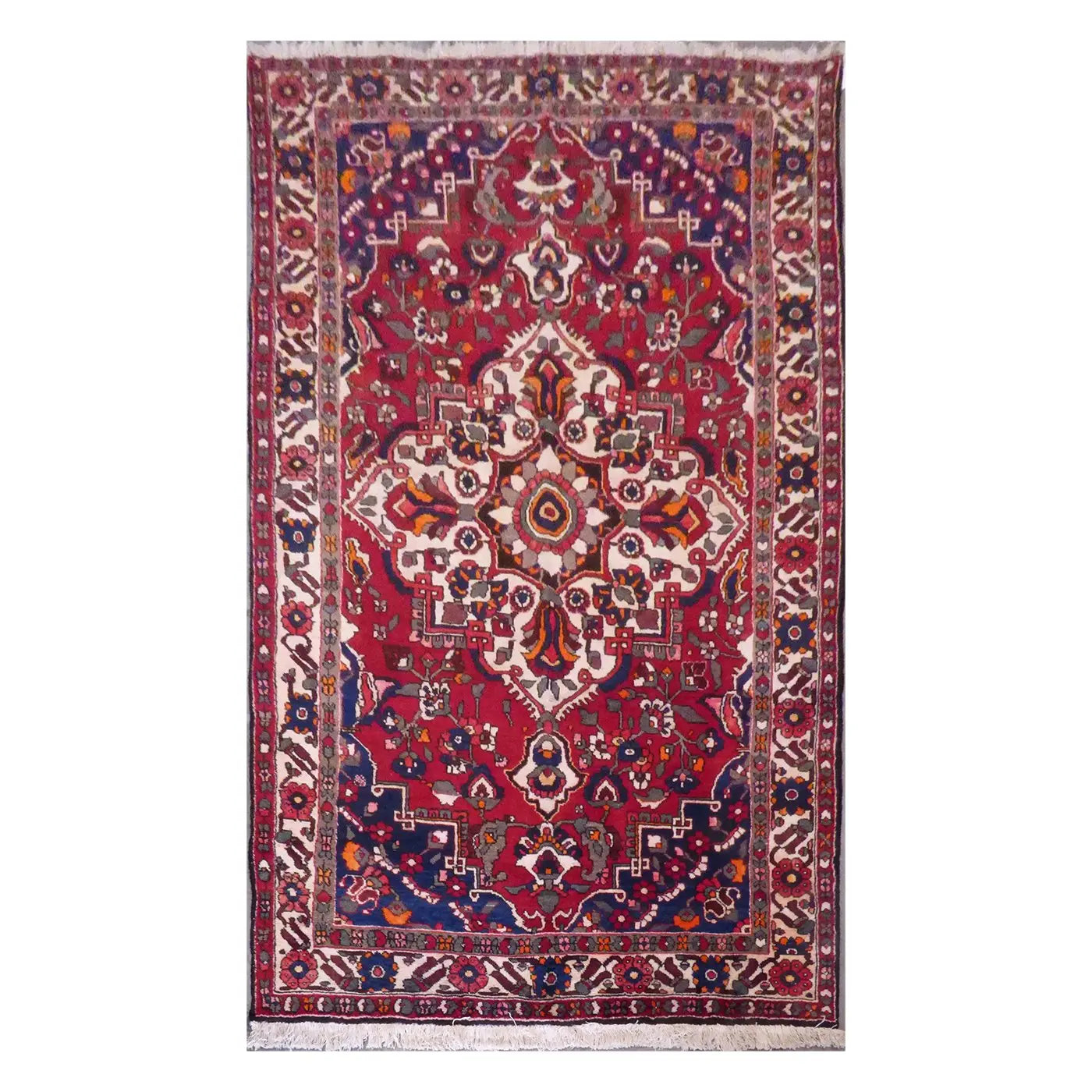One Of The Kind Persian Bakhtiar Rug 9'7" x 5'4"